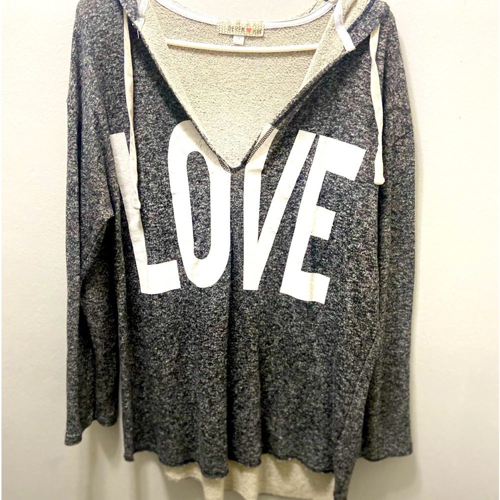 Grey LOVE sweatshirt